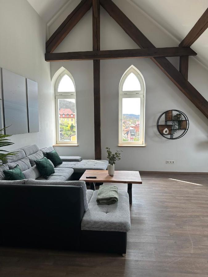 Dachterrassenwohnung Katharinenschule Eisenach Eksteriør bilde